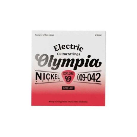 Encordado Electrica Olympia Xp-e0942 Explore Nickel Wound 09-042