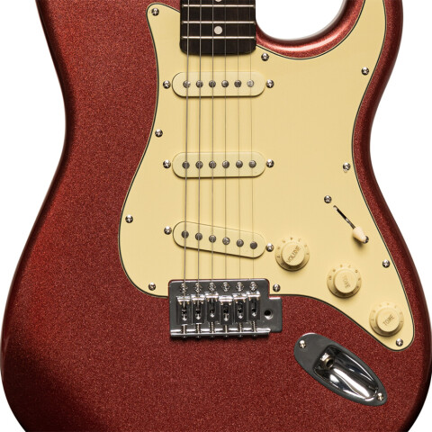 Guitarra electrica Stagg SES30 candy apple red Guitarra electrica Stagg SES30 candy apple red