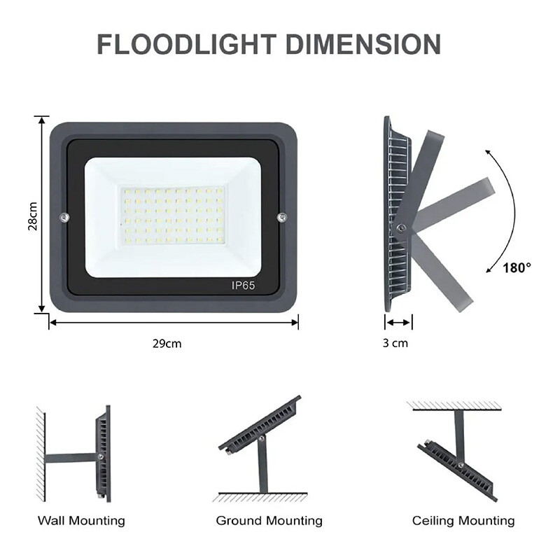 FLA0150 Proyector LED Apple 150W Luz Neutra