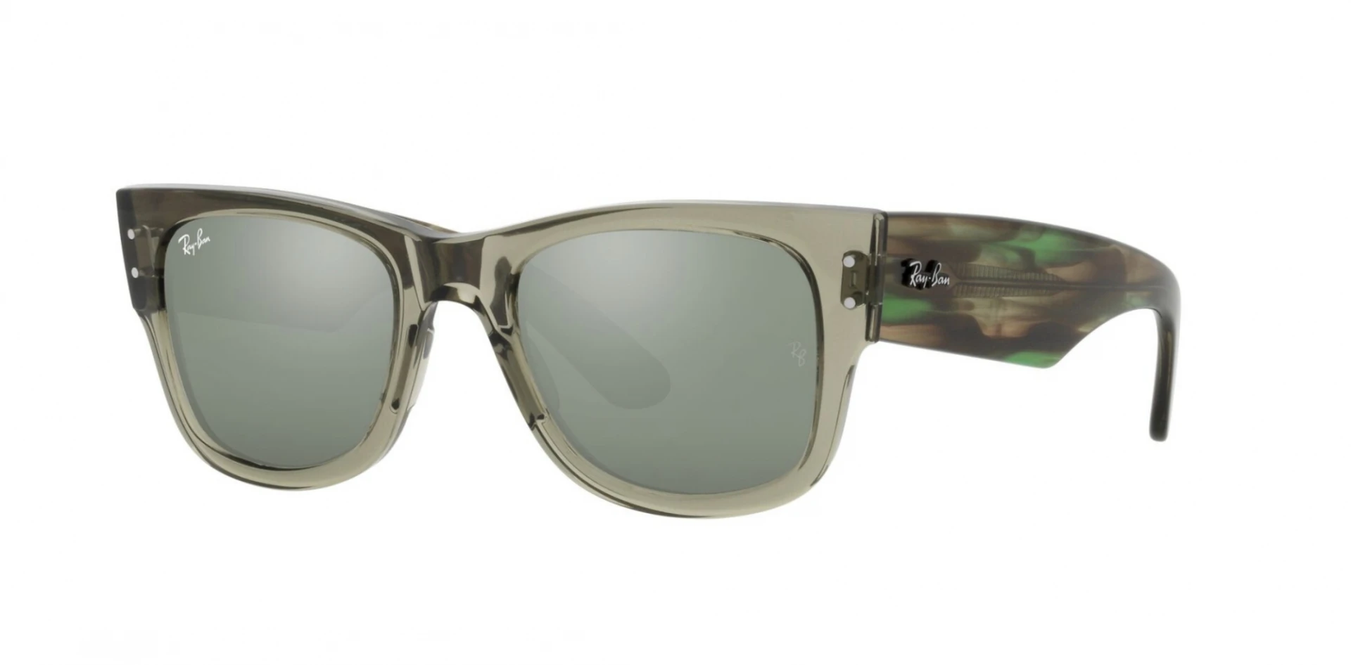 Ray-Ban 0840S - Transparente y Camuflado 