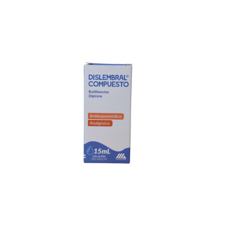 Analgésico Antiespasmódico Dislembral compuesto gotas 15ml 001