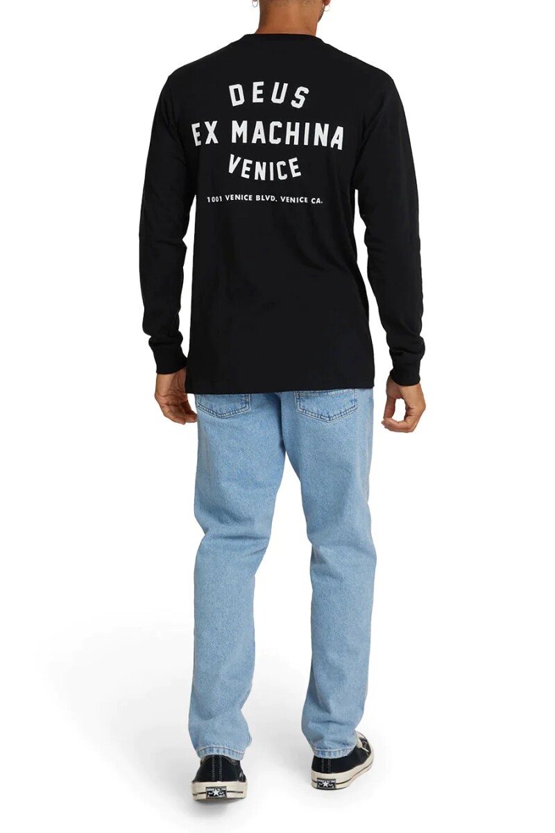 Venice Ls Tee Negro