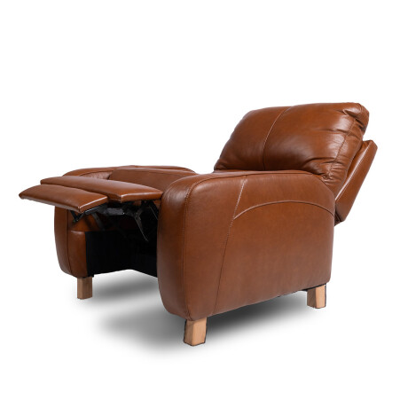 Butaca Brickell (Reclinable) - Cuero Básico 457 (Brandy)