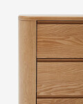 Cómoda Salaya de madera contrachapada de fresno FSC Mix Credit 120 x 80 cm Cómoda Salaya de madera contrachapada de fresno FSC Mix Credit 120 x 80 cm