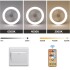 Lampara Led Ventilador Techo Rosca E27 C/ Control Ajustable Variante Color Blanco
