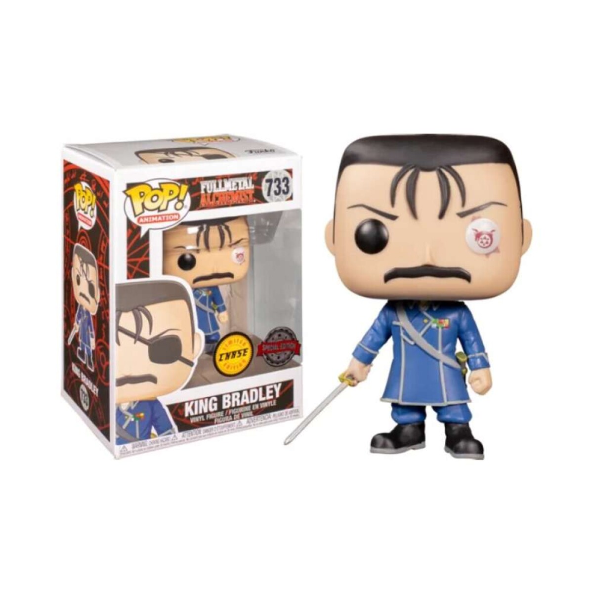 King Bradley Fullmetal Alchemist - 733Chase 