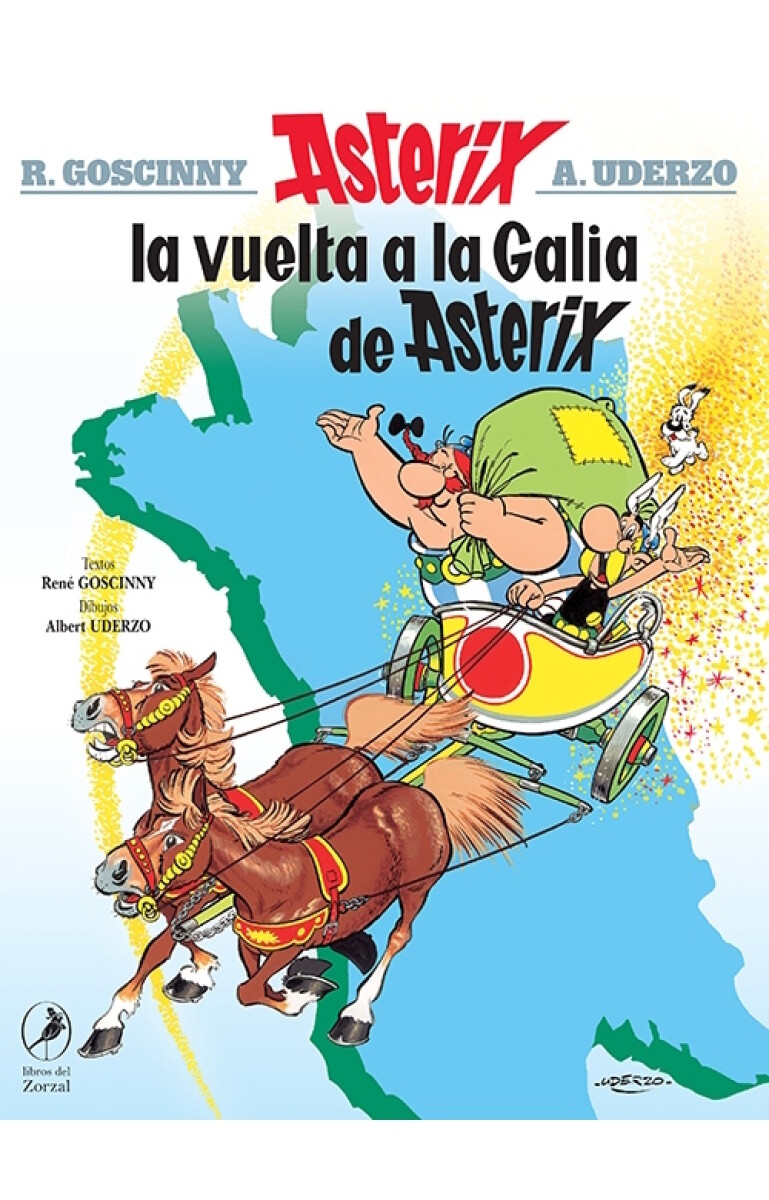 Asterix La vuelta a la Galia. Álbum 05 
