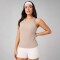 Bividi Modal Rib High Neck Built-In Bra Tank Mujer Brutalist Khaki