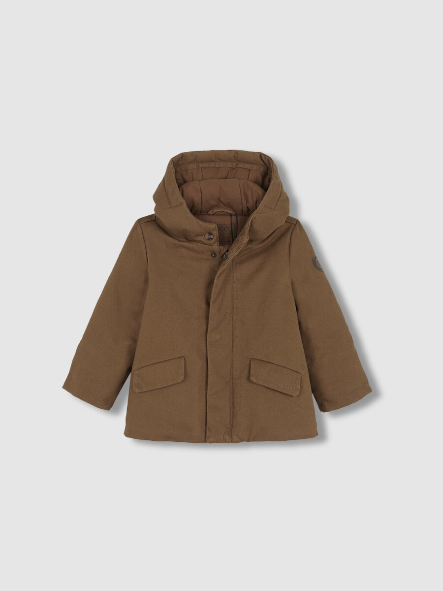 Parka Camel Oscuro