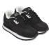 UA GS Essential Runner-WHT BLK-001