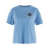Polo Fjallraven Fjallblomster Logo T-shirt W Mujer Ultramarine