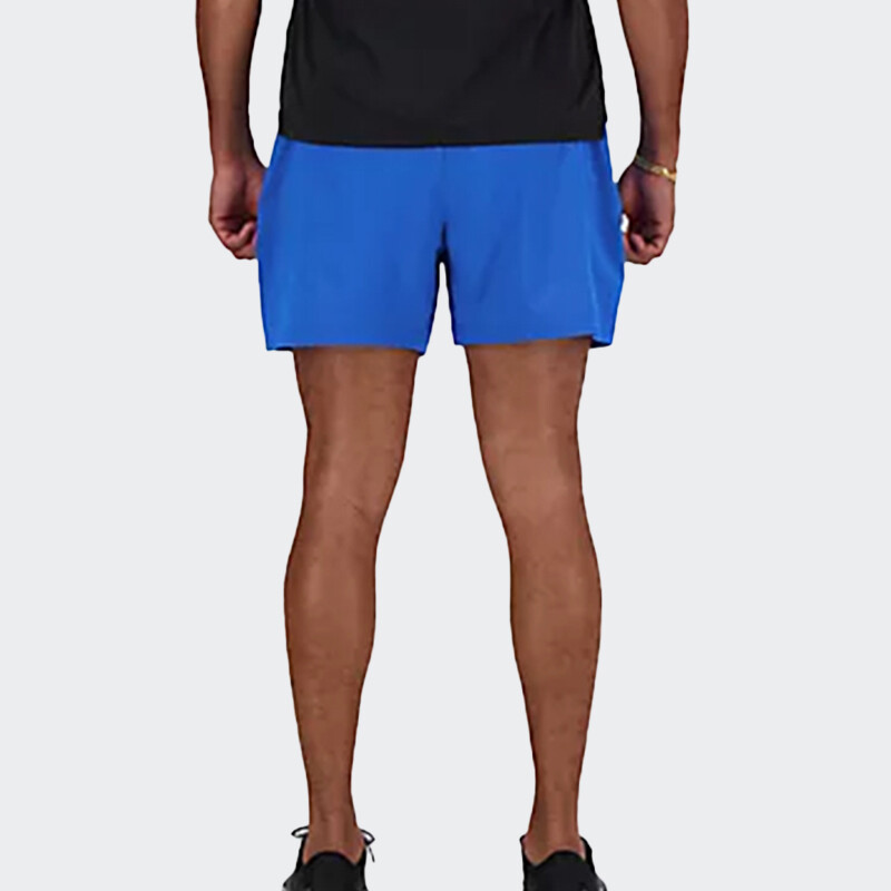 Short New Balance 5 INCH Brief Azul