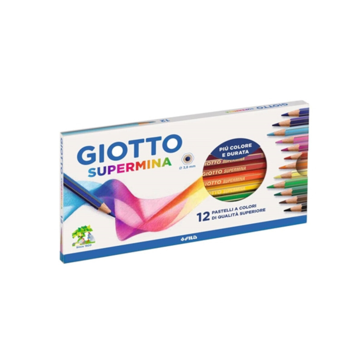 Lápices de colores Giotto Supermina 