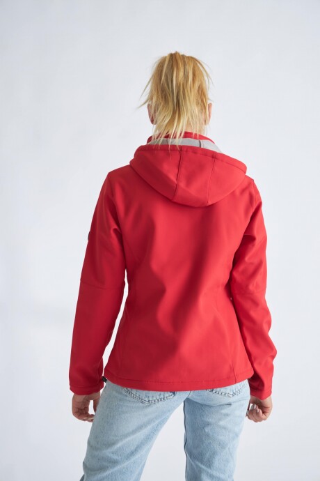 Campera Neopreno Dama Roja