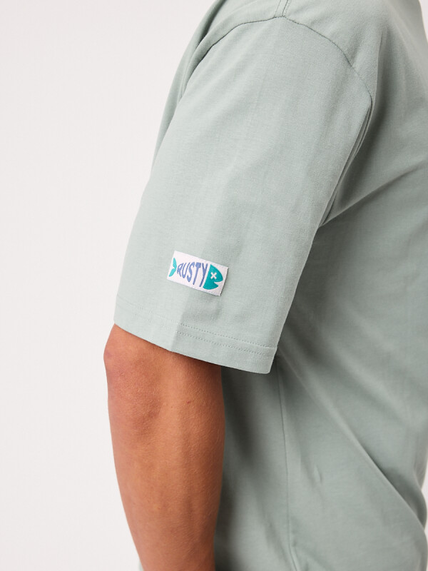 T-SHIRT GERONI RUSTY Verde Seco