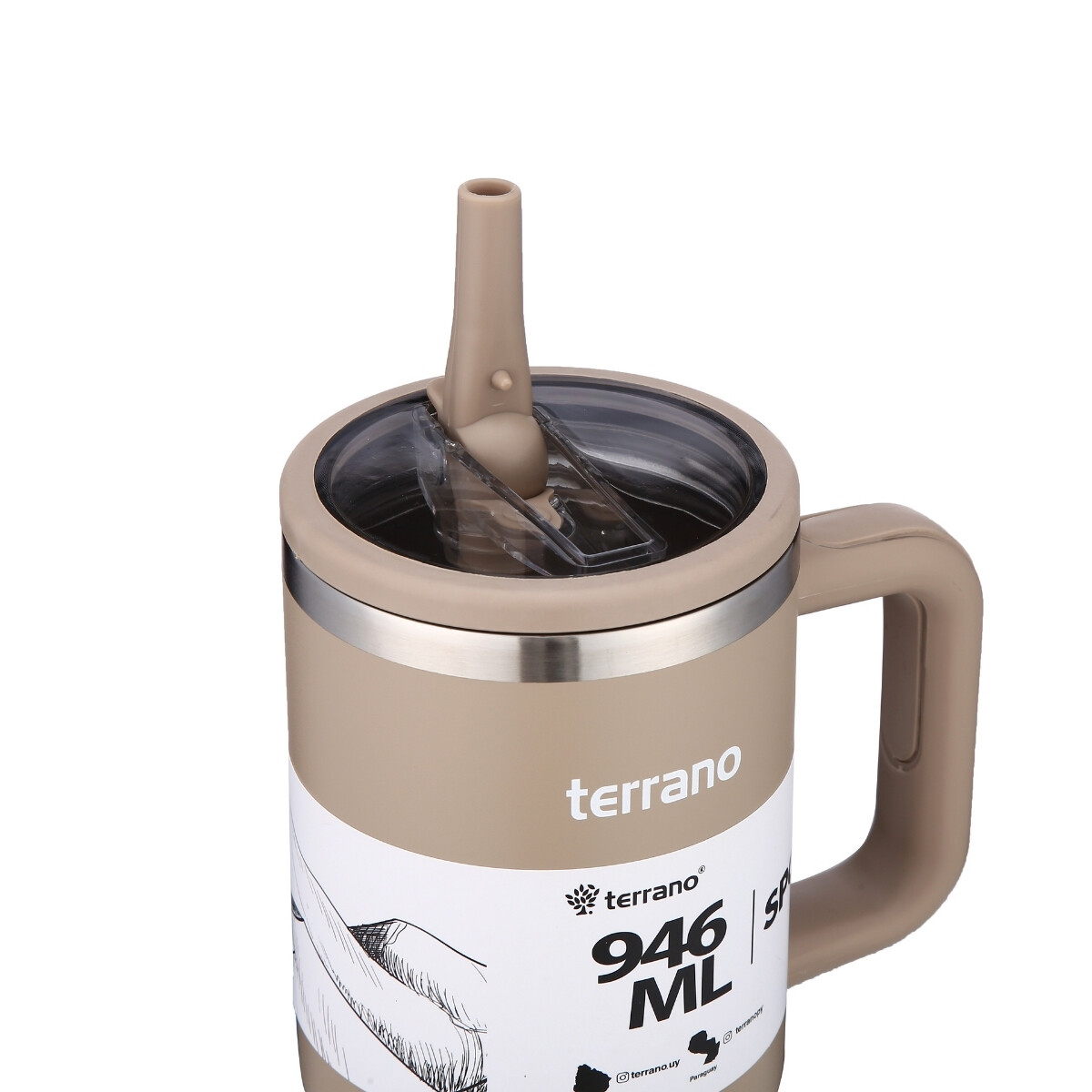 SpotieCup Con Pico - 946ml. - Arena 