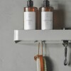 Estante organizador de baño con adhesivo Blanco