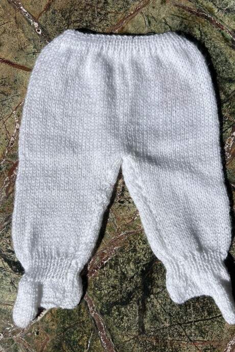 New Born Pants Blanco