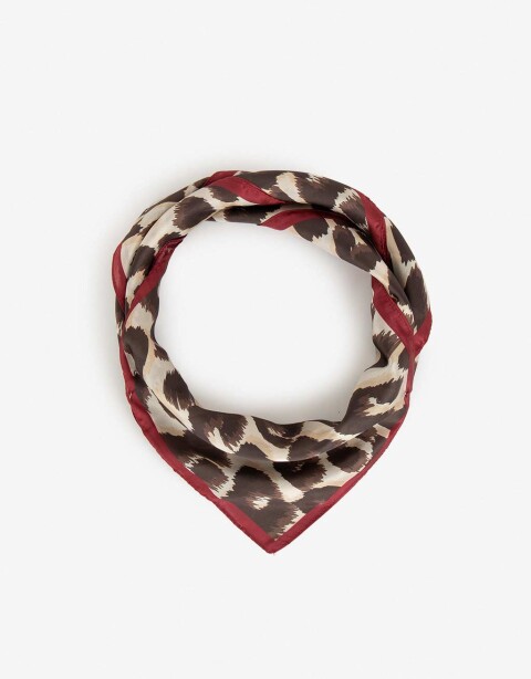 Pañuelos Raso Animal Print Pañuelo De Material Reciclado Animal Print - Estampado Animal Print