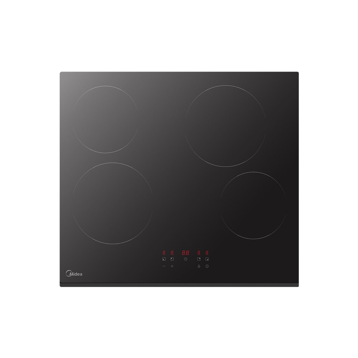 Anafe vitrocerámico 4 hornallas Midea MC-6F6004R242 - negro 
