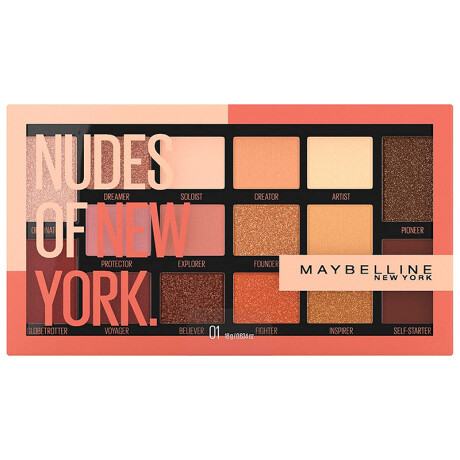Paleta de sombras Nudes of New York 01 Maybelline Paleta de sombras Nudes of New York 01 Maybelline