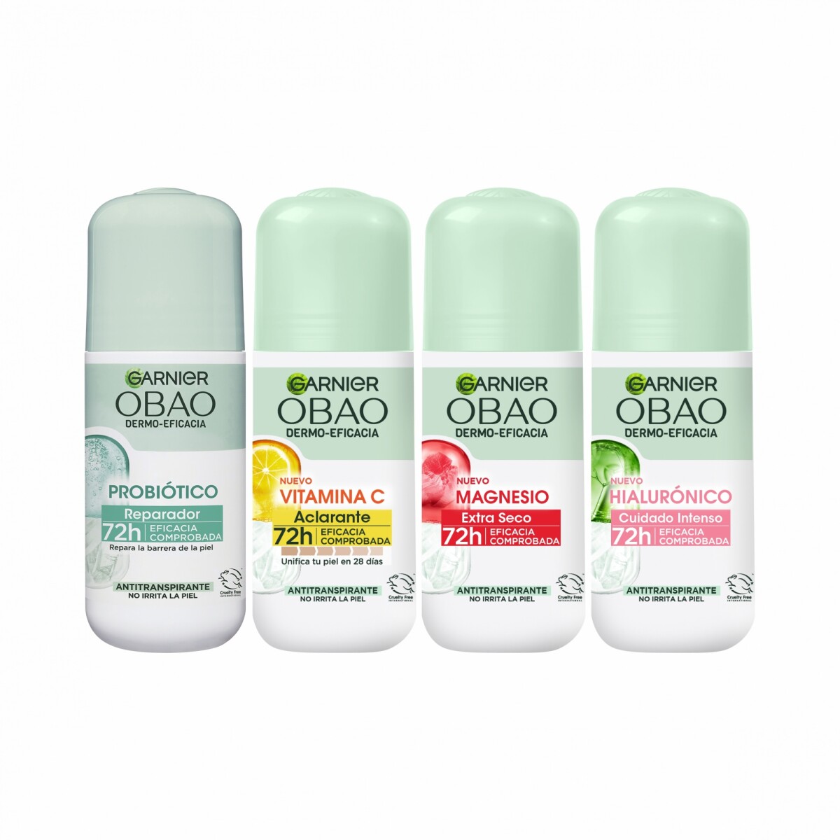 Pack Obao Dermo Roll On Collection 65g 