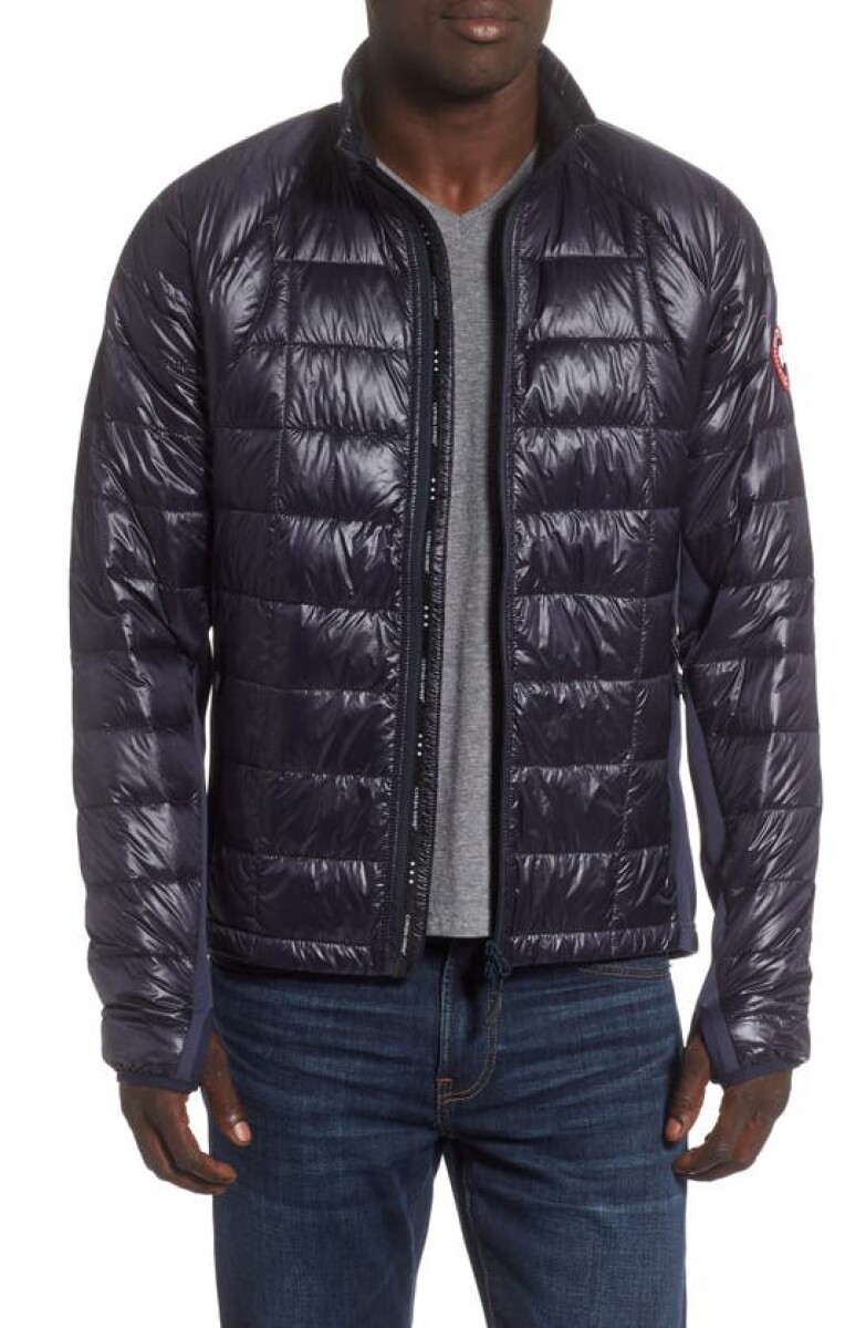 Canada Goose -Campera de nylon rellena de plumas, Hybridge lite - Azul 