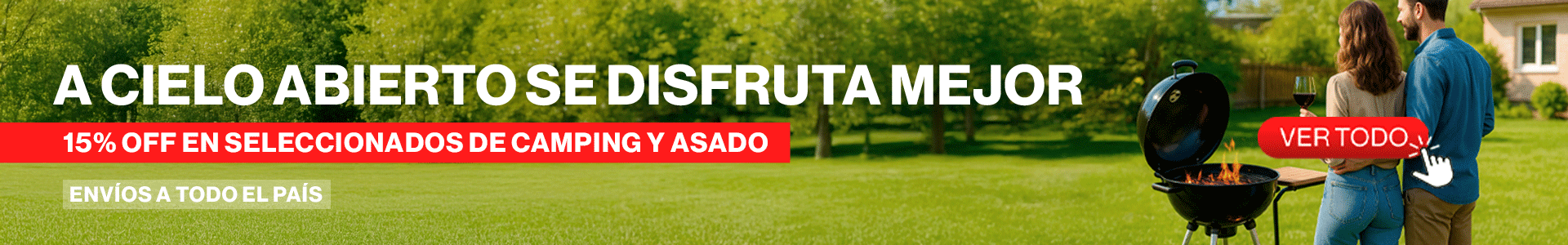 A cielo abierto se disfruta mejor
