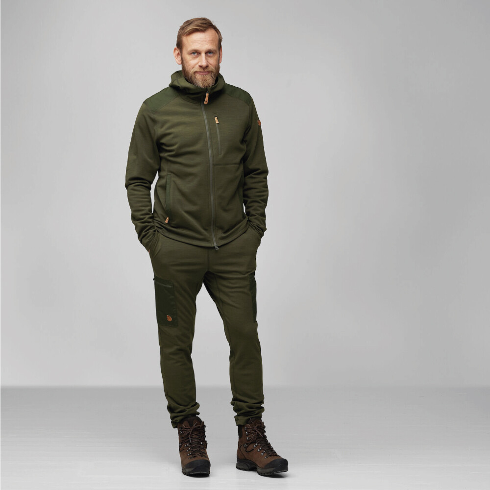 Keb Fleece Hoodie - Hombre Buckwheat Brown