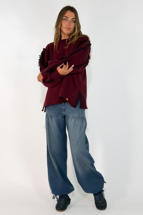 SWEATER CEDRO Bordo