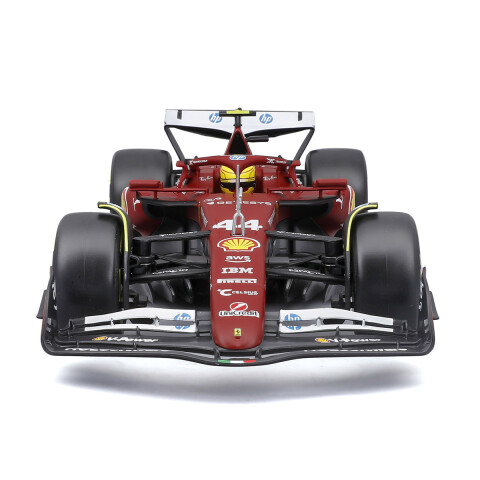 Auto Bburago Formula 1 Ferrari con Soporte Escala 1:18 Lewis Hamilton