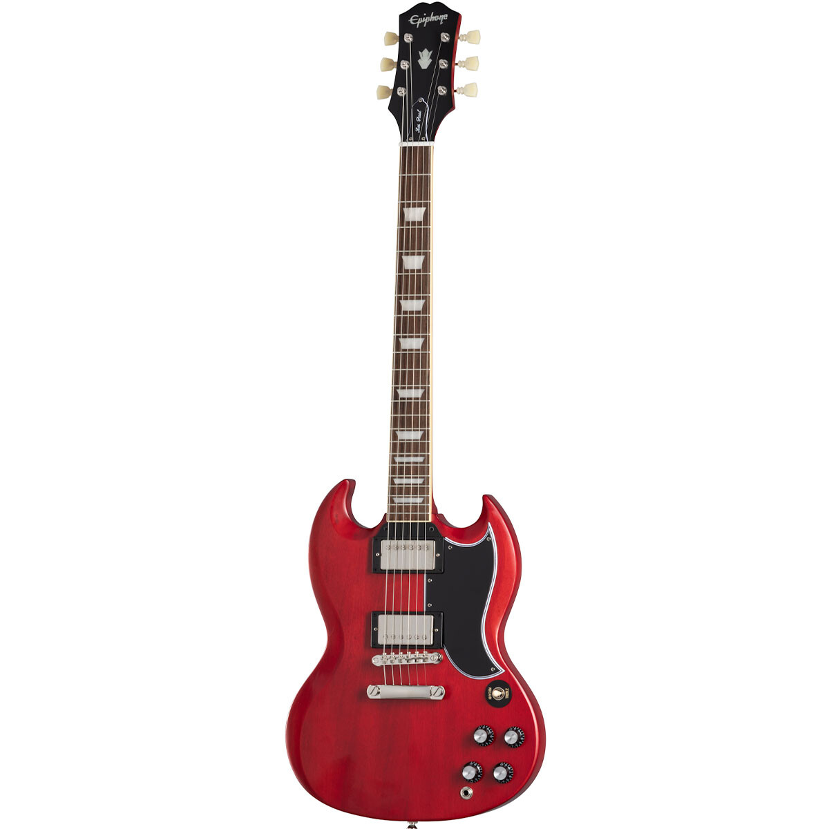 Guitarra Eléctrica Epiphone 1961 Sg Standard Aged 60s Cherry Con Estuche 