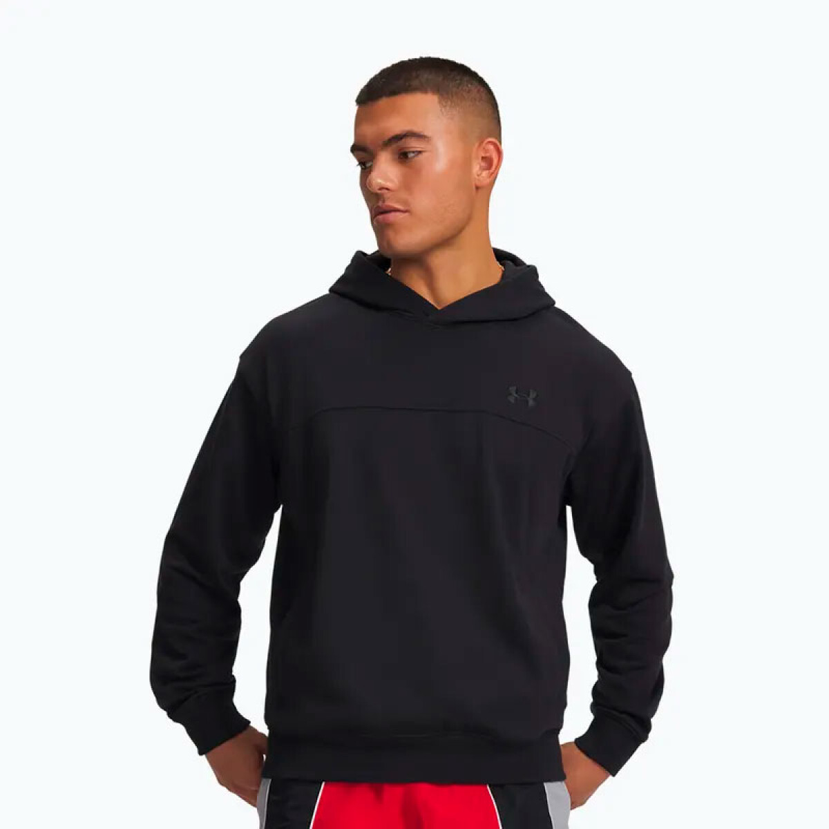 Canguro de Hombre UNDER ARMOUR Rival Lw Hoodie - Negro 