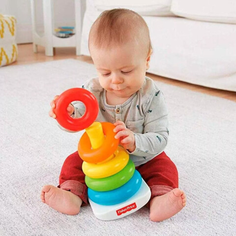 Set de Aros de Colores Apilables Fisher Price U