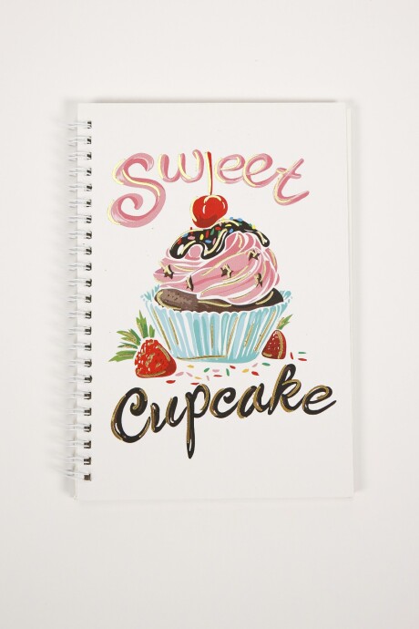 Cuaderno Barbier A5 70g 80 Hojas Estampado 3