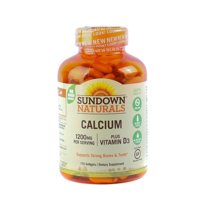 CALCIUM 1200 MG C/ VIT. D SUNDOWN FR. X única