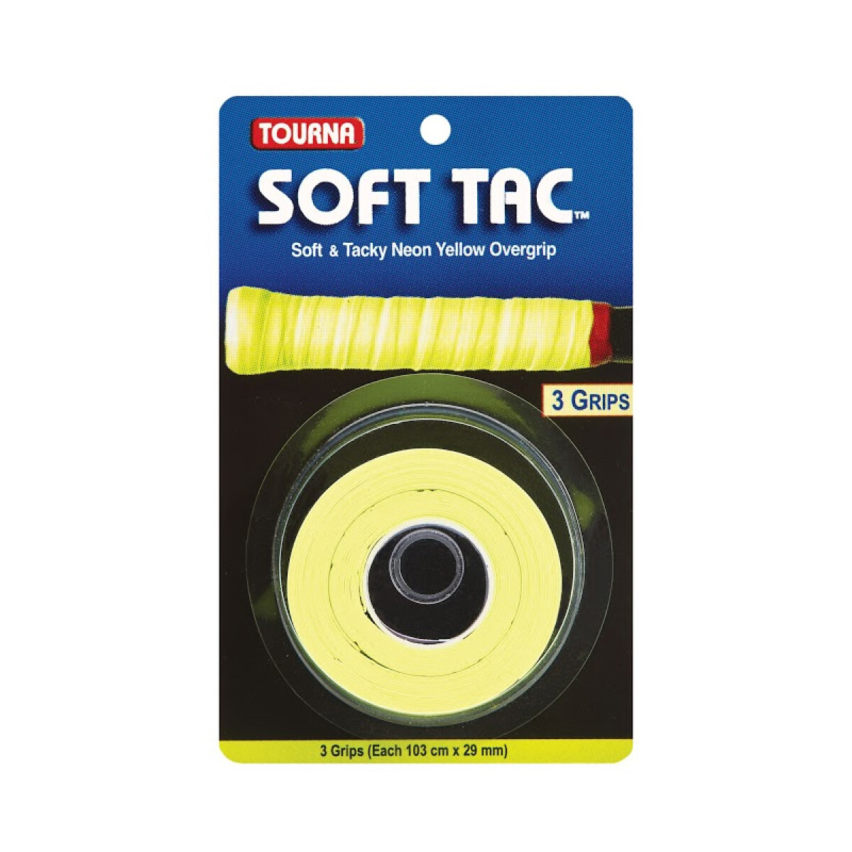 Overgrip Tourna Soft Tac Neon - Amarillo 