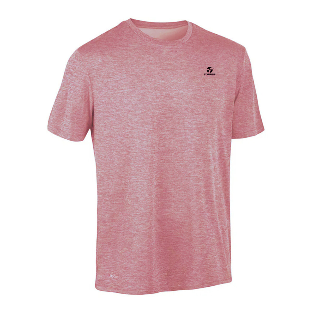 T-SHIRT BASIC WMN TRNG blanco - ROSA POT MELANGE 