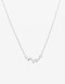 Cadena Corta con Dije Strass Collar Con Dije Cubic Zirconia - Plateado