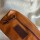 Necessaire de Cuero Honey Red Zip