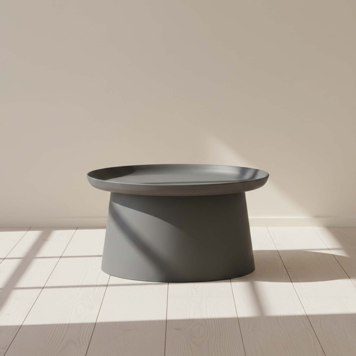 MESA CENTRAL - POLIPROPILENO GRIS VIK 