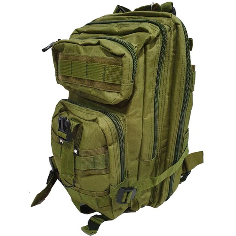 Mochila Tactica Arye Tipo Militar 34 Lts Verde