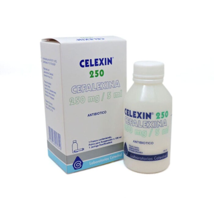 CELEXIN 250 FCO X 100 ML FRASCO única