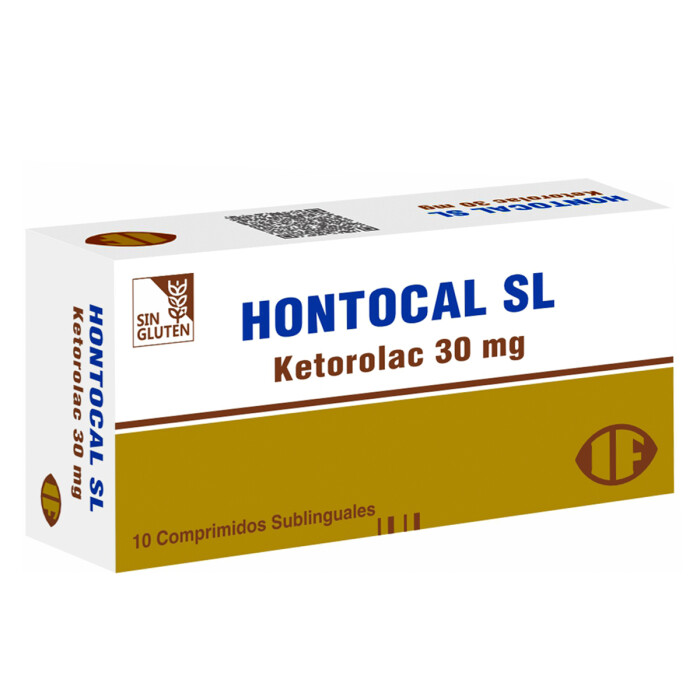 HONTOCAL 30 MG. CJ X 10 COMP. SUBLINGUAL única