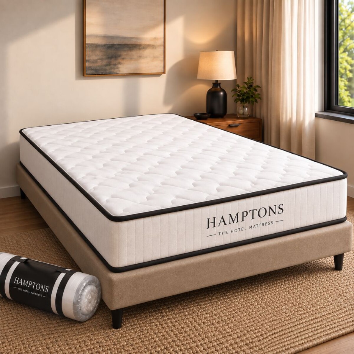 Colchon plaza y media HAMPTONS Memory Foam 