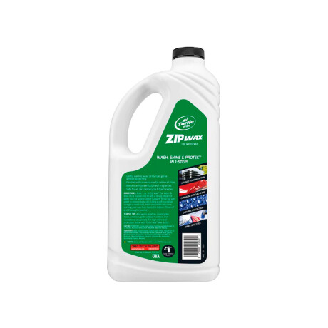 LIMPIEZA Y ACABADO - SHAMPOO CON CERA ZIP WAX CAR WASH 1.89LTS TORTUGA (TURTLE WAX) LIMPIEZA Y ACABADO - SHAMPOO CON CERA ZIP WAX CAR WASH 1.89LTS TORTUGA (TURTLE WAX)