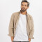 Camisa lisa pana beige