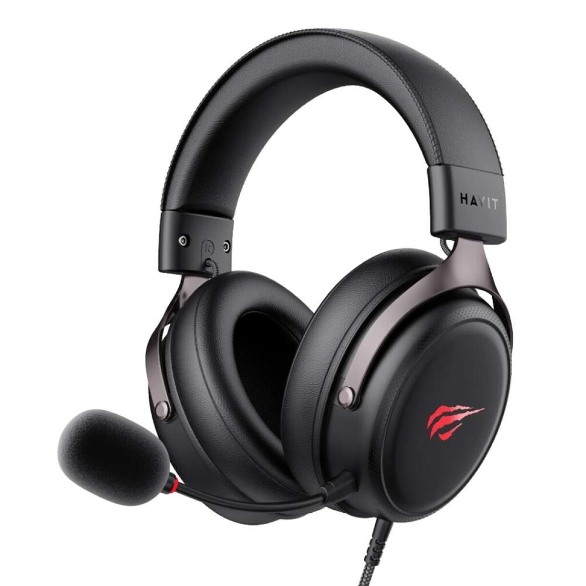 Auriculares Havit H2015Y Esport C/Microfono - Negro Ocre 