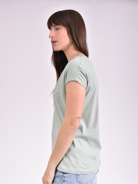 REMERA NURIA VERDE AZULADO