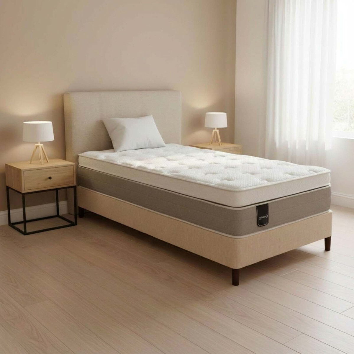 SOMMIER - DE ESPUMA SUNSHINE A 1.5 PLAZAS 